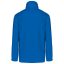 Férfi bélelt széldzseki rejtett kapucnival, Kariban KA687, Light Royal Blue-S