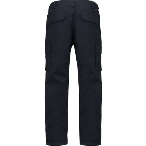 Férfi oldalzsebes sztrecs nadrág, Kariban KA744, Dark Navy-46