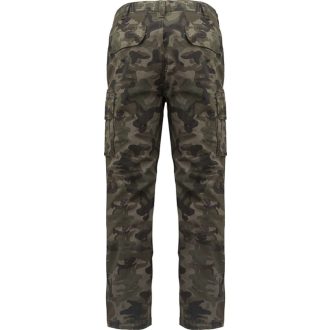   Férfi oldalzsebes sztrecs nadrág, Kariban KA744, Olive Camouflage-38