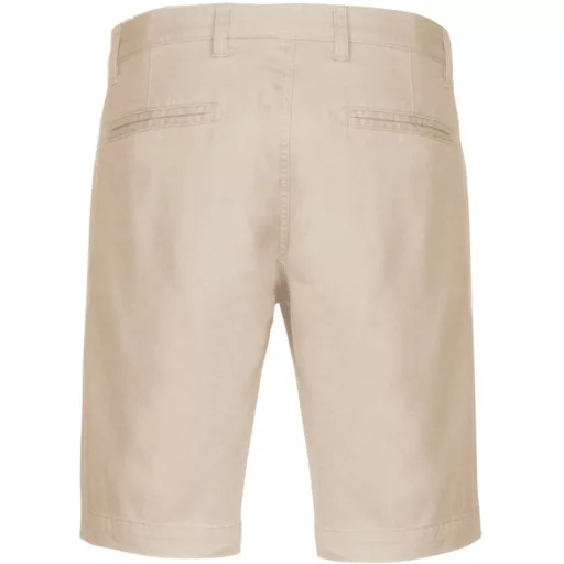 Férfi mosott hatású bermuda, Kariban KA750, Beige-44