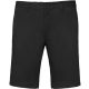 Férfi mosott hatású bermuda, Kariban KA750, Black-38