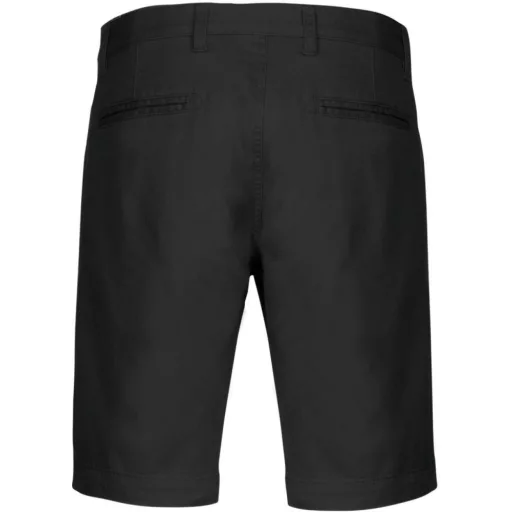 Férfi mosott hatású bermuda, Kariban KA750, Black-44