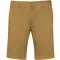 Férfi mosott hatású bermuda, Kariban KA750, Camel-44