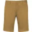 Férfi mosott hatású bermuda, Kariban KA750, Camel-54