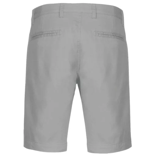 Férfi mosott hatású bermuda, Kariban KA750, Fine Grey-38
