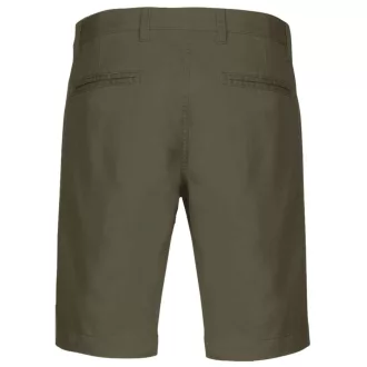   Férfi mosott hatású bermuda, Kariban KA750, Light Khaki-38