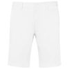 Férfi mosott hatású bermuda, Kariban KA750, White-40