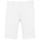 Férfi mosott hatású bermuda, Kariban KA750, White-52