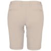 Női mosott hatású bermuda, Kariban KA751, Beige-40