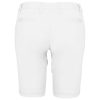 Női mosott hatású bermuda, Kariban KA751, White-34