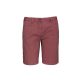 Női használt hatású pamut bermuda, Kariban KA753, Washed Marsala-34