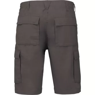   Férfi pamut bermuda sok zsebbel, Kariban KA755, Light Charcoal-38