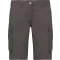 Női pamut bermuda sok zsebbel, Kariban KA756, Light Charcoal-40