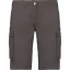 Női pamut bermuda sok zsebbel, Kariban KA756, Light Charcoal-44