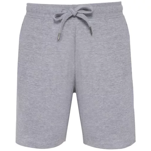 Férfi bermuda organikus pamutból, Kariban KA757, Oxford Grey-3XL