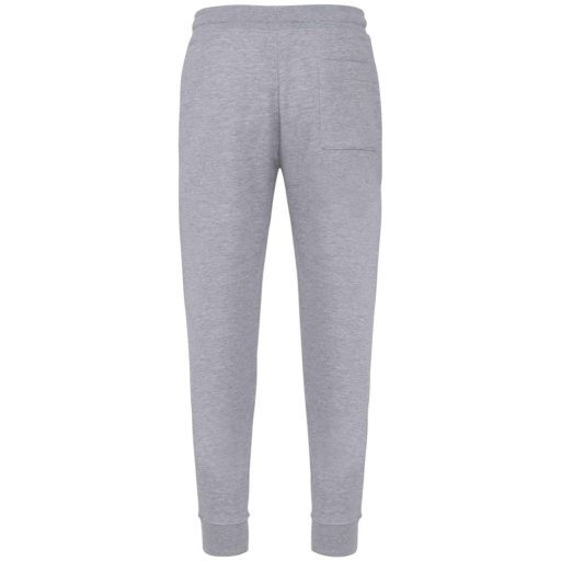 Férfi jogging alsó organikus pamutból, Kariban KA758, Oxford Grey-S