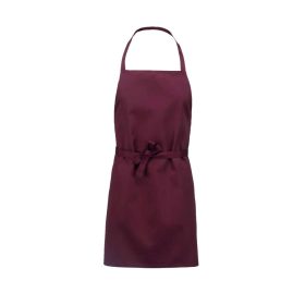   Uniszex könnyű hosszú kötény nyakpánttal, Kariban KA8001, Wine-U