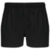 Férfi laza boxeralsó, gombos sliccel, Kariban KA803, Black-S