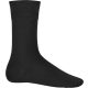 Uniszex mélybordás férfi zokni, Kariban KA813, Black-43/46