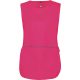 Női tunika nagy zsebbel, Kariban KA822, Fuchsia-S/M