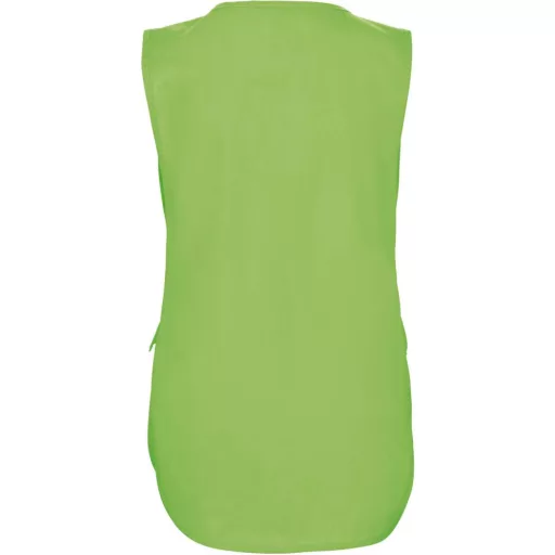 Női tunika nagy zsebbel, Kariban KA822, Lime-L/XL