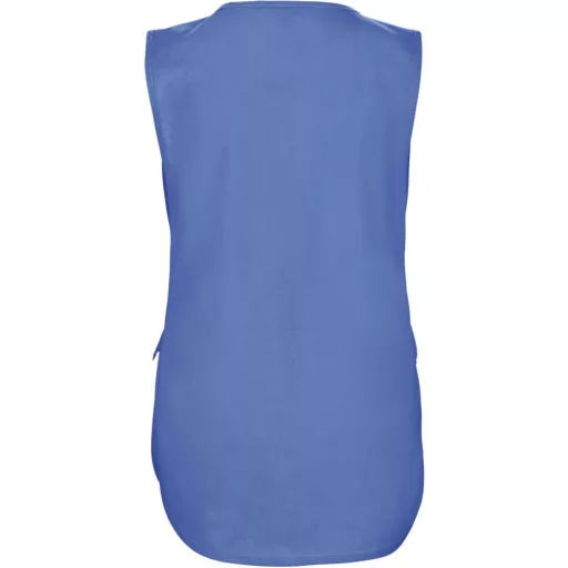 Női tunika nagy zsebbel, Kariban KA822, Light Royal Blue-2XL/3XL