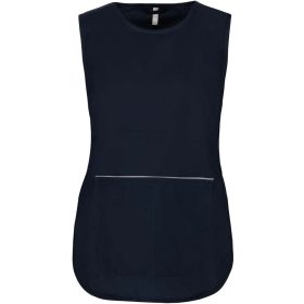 Női tunika nagy zsebbel, Kariban KA822, Navy-S/M