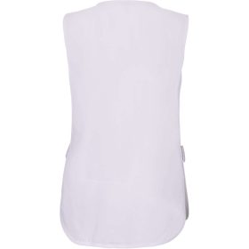 Női tunika nagy zsebbel, Kariban KA822, White-S/M