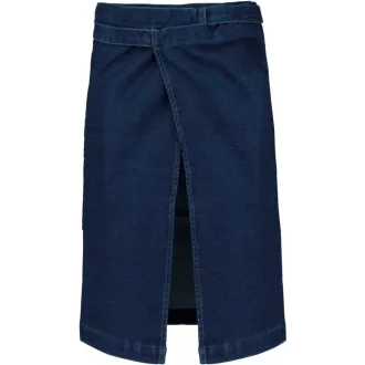   Uniszex kenguruzsebes derekas pamut kötény, Kariban KA887, Denim-U