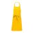 Uniszex duplazsebes hosszú kötény, állítható nyakpánttal, Kariban KA890, Yellow-U
