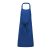 Uniszex pamut hosszú kötény, fémcsatos nyakpánttal, Kariban KA895, Royal Blue-U