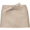 Uniszex rövid kötény öt zsebbel, Kariban KA896, Beige-U