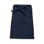 Uniszex pamut, 50 cm-es derekas kötény zsebekkel, Kariban KA898, Navy-U