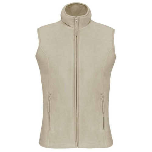 Női MELODIE polár mellény, Kariban KA906, Beige-S