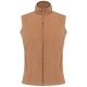 Női MELODIE polár mellény, Kariban KA906, Camel Heather-S