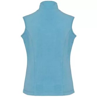   Női MELODIE polár mellény, Kariban KA906, Cloudy Blue Heather-S
