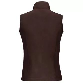 Női MELODIE polár mellény, Kariban KA906, Chocolate-S