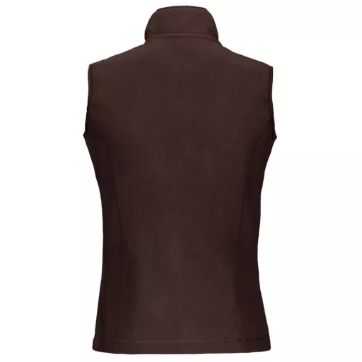 Női MELODIE polár mellény, Kariban KA906, Chocolate-S