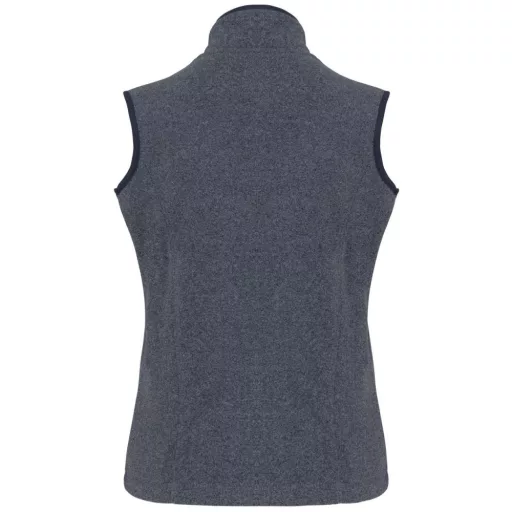 Női MELODIE polár mellény, Kariban KA906, French Navy Heather-4XL