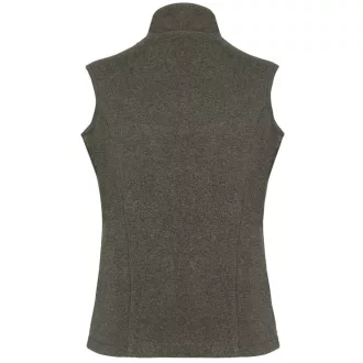   Női MELODIE polár mellény, Kariban KA906, Green Marble Heather-XS