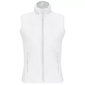 Női MELODIE polár mellény, Kariban KA906, White-S