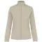 Női MAUREEN cipzáras polár pulóver, Kariban KA907, Beige-S