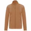 Női MAUREEN cipzáras polár pulóver, Kariban KA907, Camel Heather-2XL