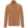 Női MAUREEN cipzáras polár pulóver, Kariban KA907, Camel Heather-S