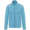 Női MAUREEN cipzáras polár pulóver, Kariban KA907, Cloudy Blue Heather-XS