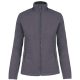 Női MAUREEN cipzáras polár pulóver, Kariban KA907, Convoy Grey-XS