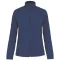 Női MAUREEN cipzáras polár pulóver, Kariban KA907, Deep Blue-XS