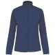 Női MAUREEN cipzáras polár pulóver, Kariban KA907, Deep Blue-XS