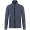 Női MAUREEN cipzáras polár pulóver, Kariban KA907, French Navy Heather-3XL