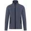 Női MAUREEN cipzáras polár pulóver, Kariban KA907, French Navy Heather-M